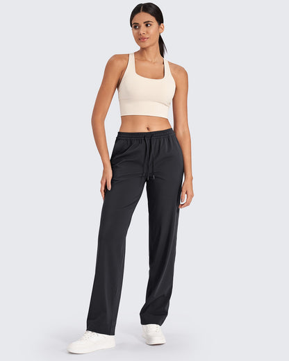Pantalones rectos ShiftReady Business con cordón
