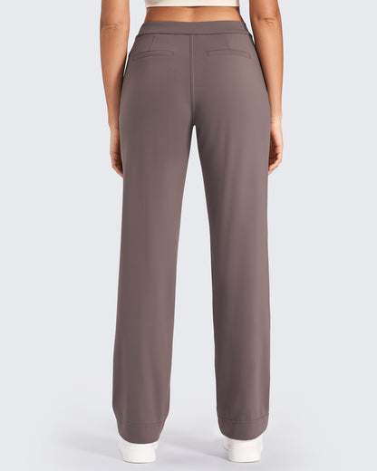 Pantalones rectos ShiftReady Business con cordón