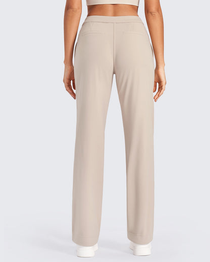 Pantalones rectos ShiftReady Business con cordón