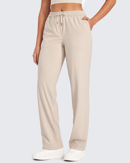 Pantalones rectos ShiftReady Business con cordón