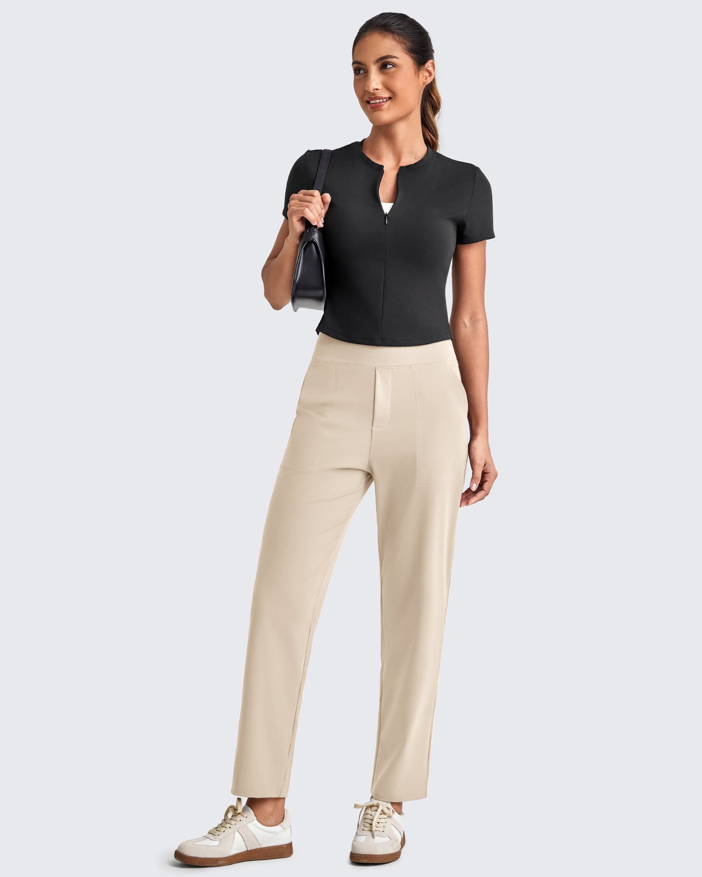 Pantalones de trabajo informales de negocios ShiftReady Crop
