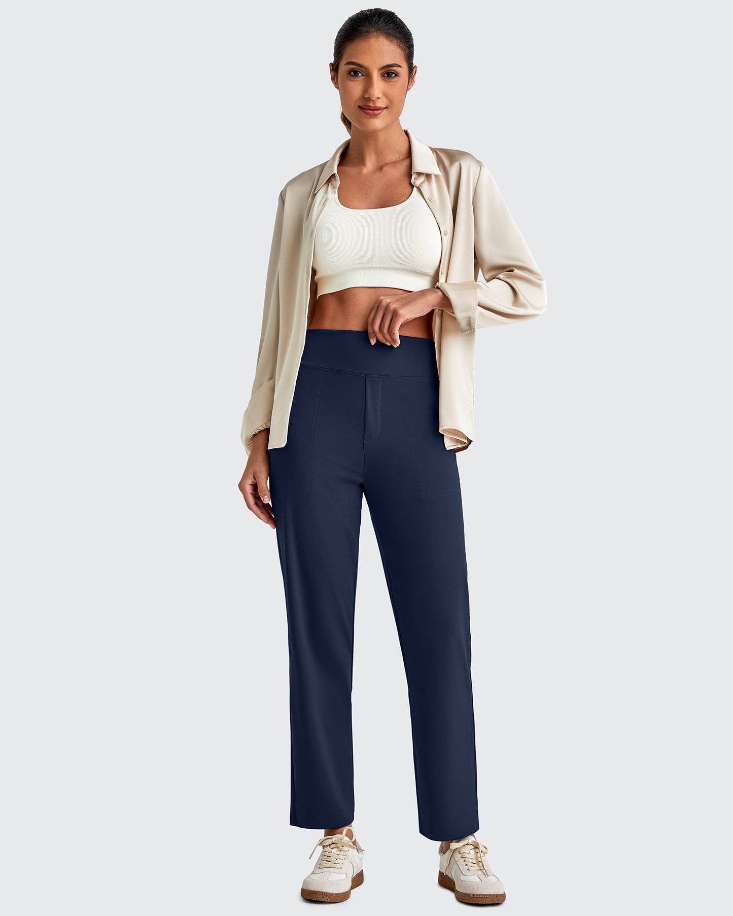 Pantalones de trabajo informales de negocios ShiftReady Crop