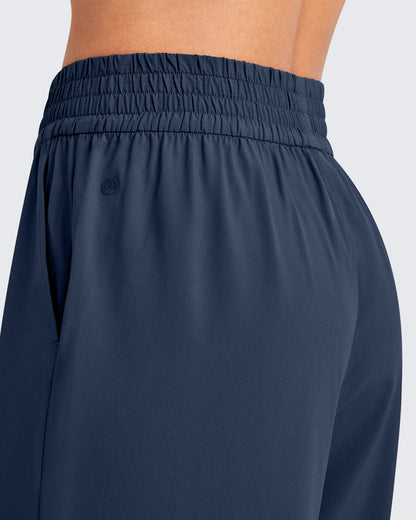 Pantalones de trabajo de pernera ancha con cintura elástica ShiftReady