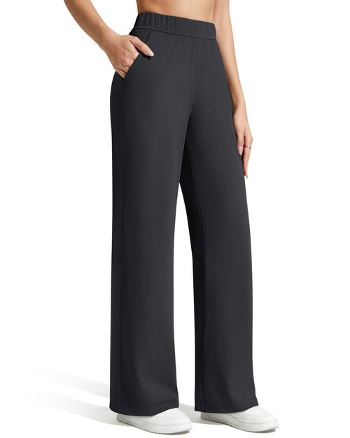 Pantalones de vestir rectos de talle alto ShiftReady