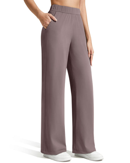 Pantalones de vestir rectos de talle alto ShiftReady