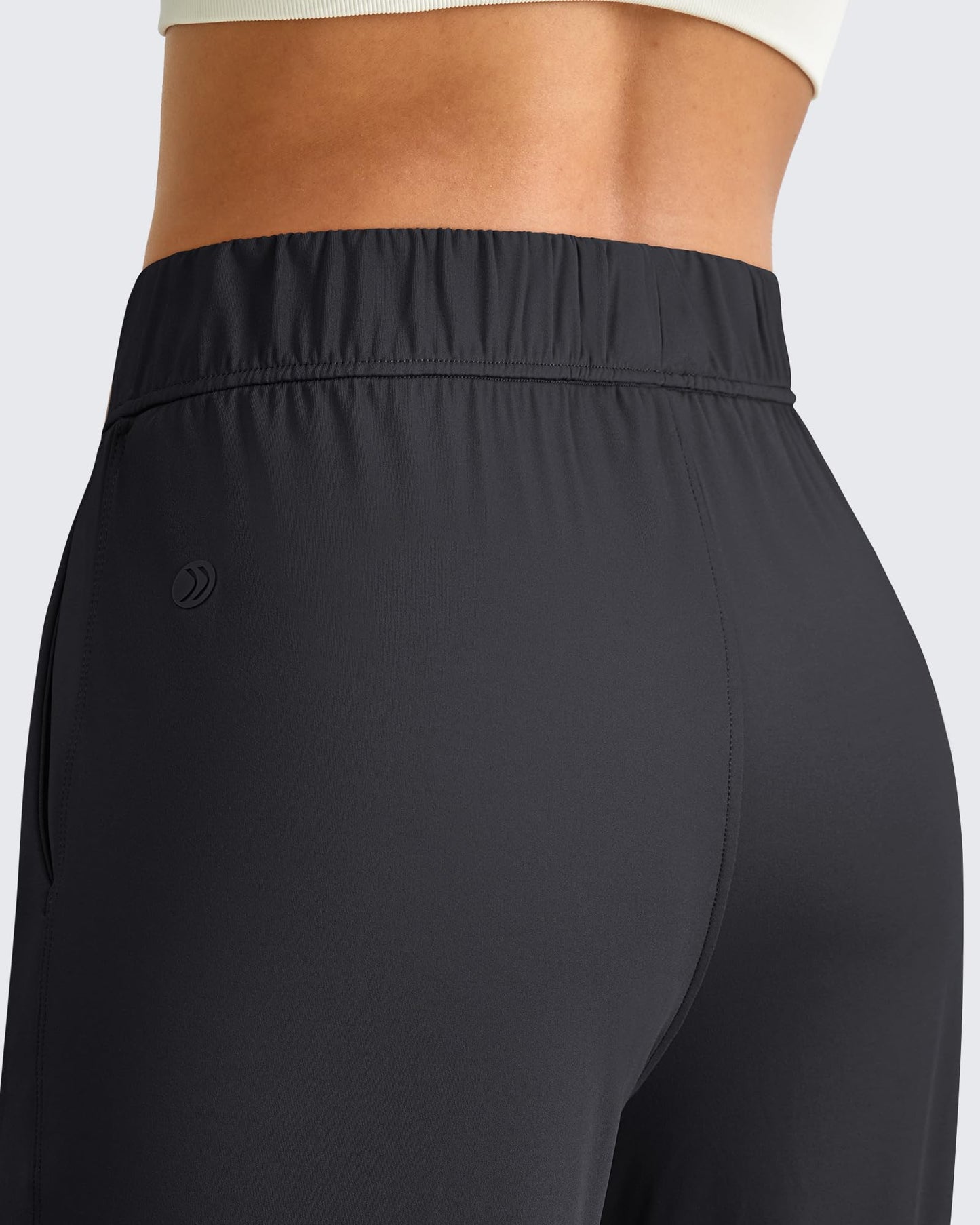Pantalones de vestir rectos de talle alto ShiftReady