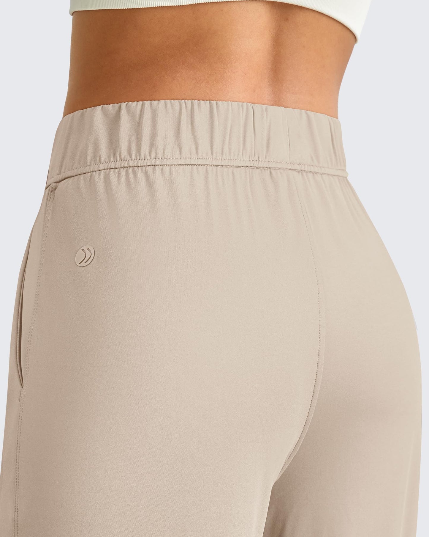 Pantalones de vestir rectos de talle alto ShiftReady