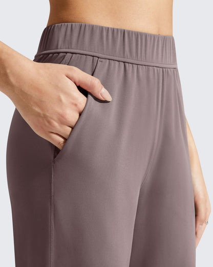 Pantalones de vestir rectos de talle alto ShiftReady