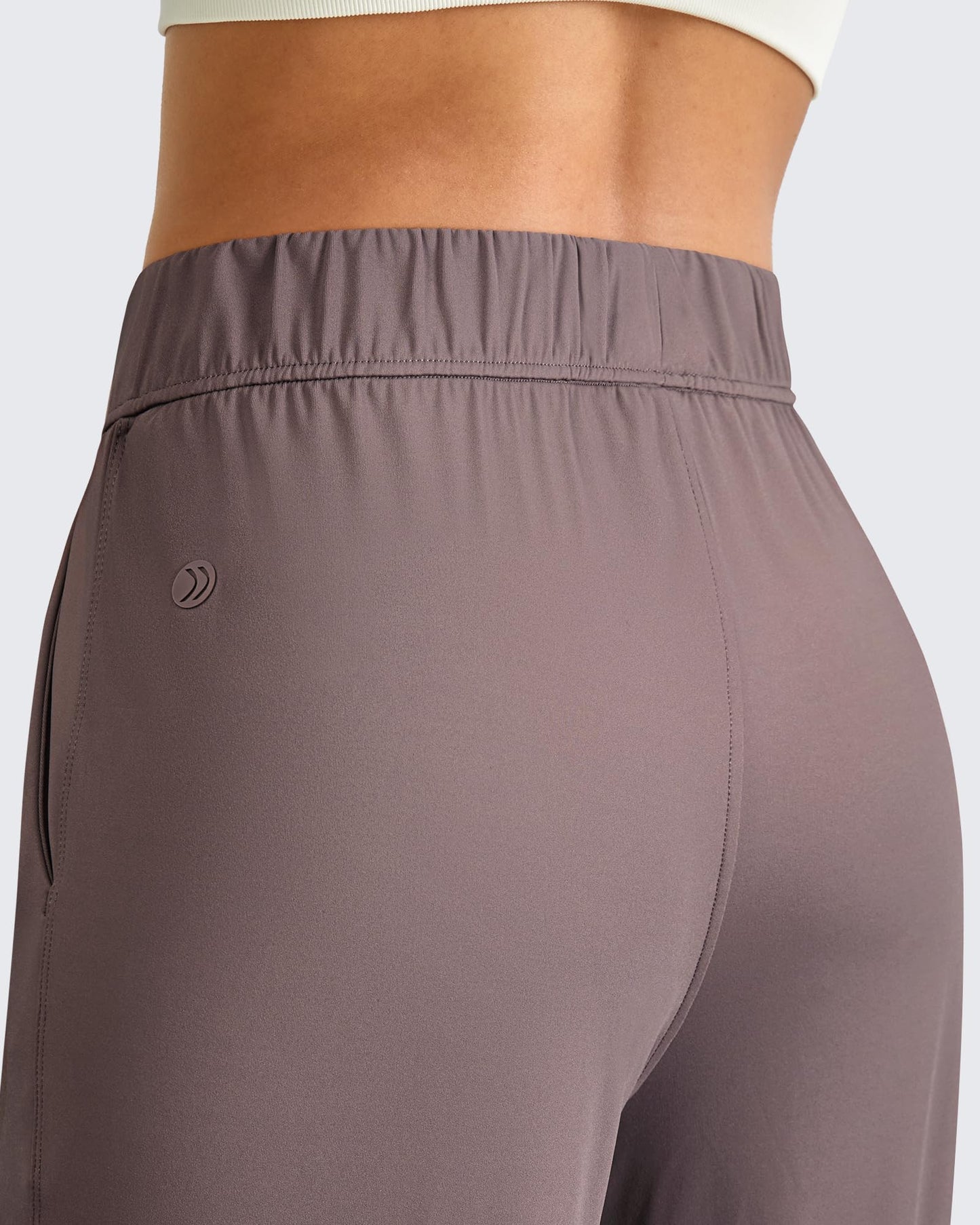 Pantalones de vestir rectos de talle alto ShiftReady