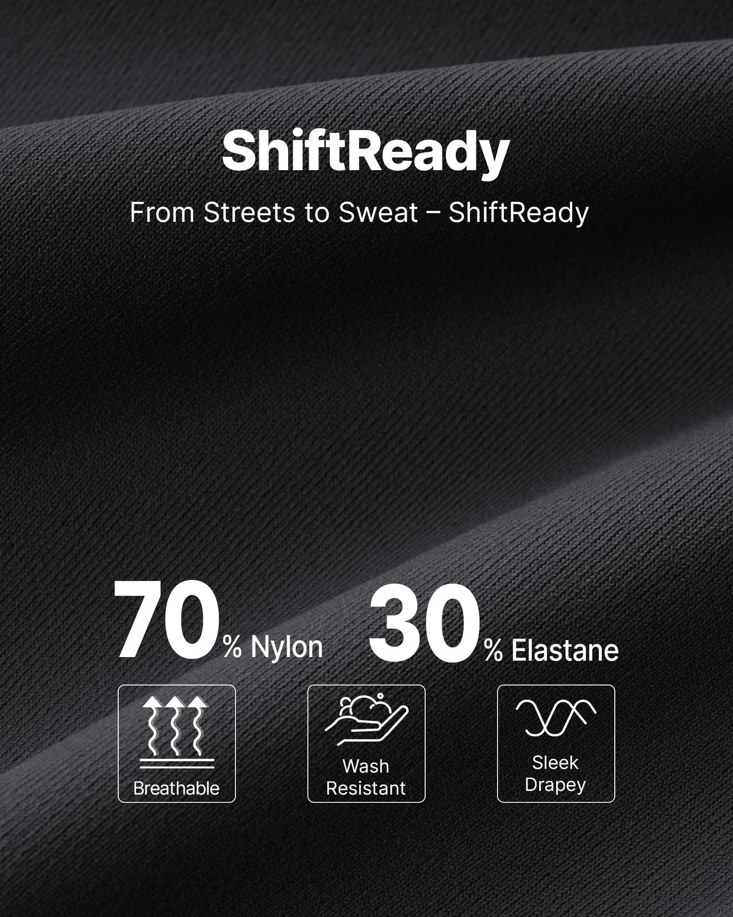 Pantalones de vestir rectos de talle alto ShiftReady