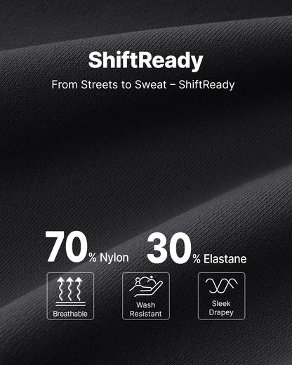 Pantalones de vestir rectos de talle alto ShiftReady
