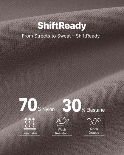 Pantalones de vestir rectos de talle alto ShiftReady