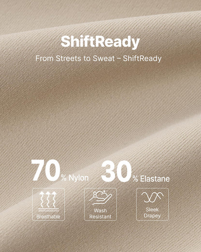Pantalones de vestir rectos de talle alto ShiftReady