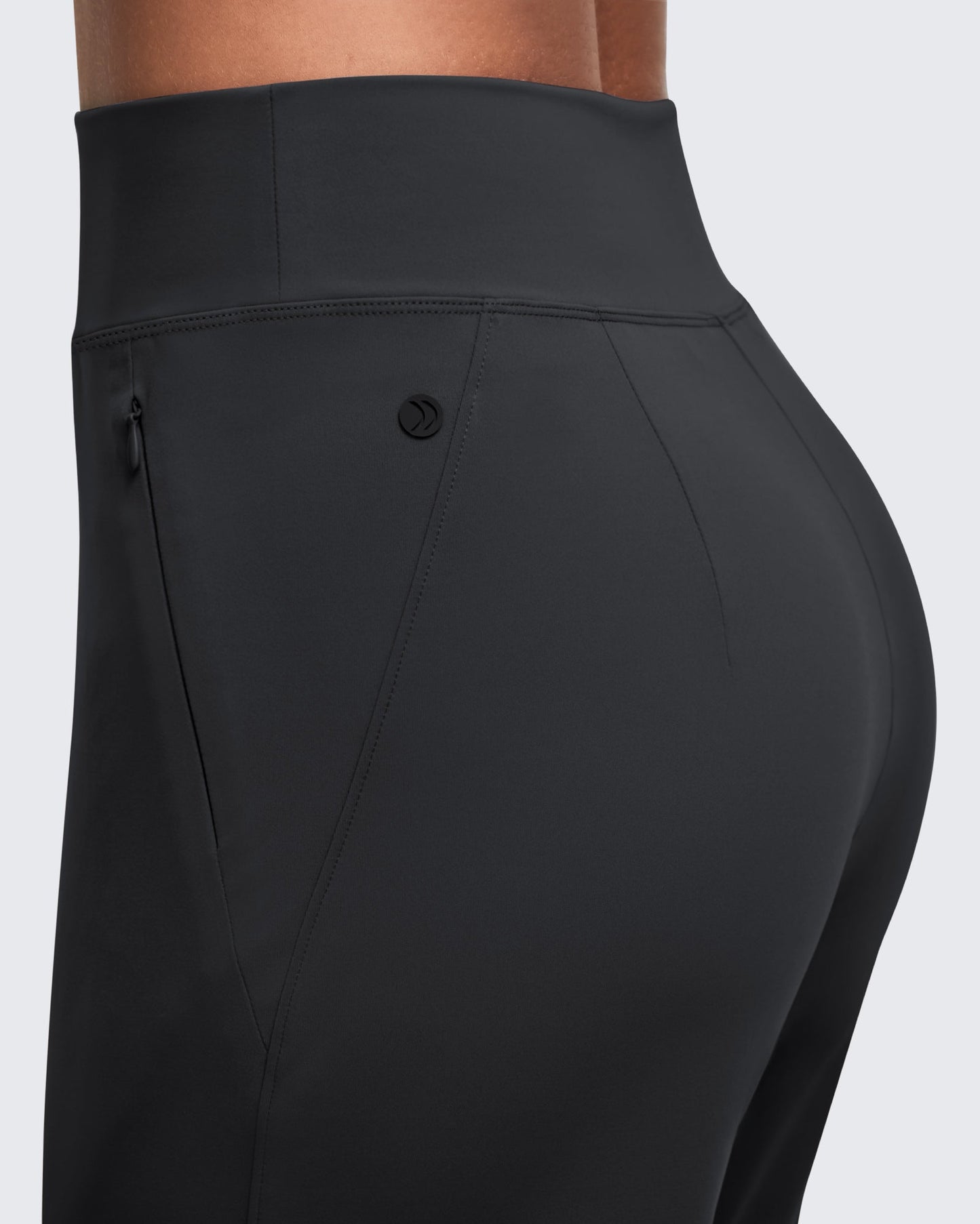 Pantalones de vestir ShiftReady de cintura alta con bolsillos ocultos con cremallera