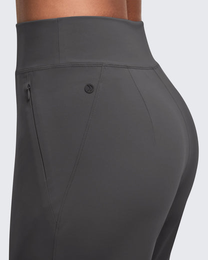 Pantalones de vestir ShiftReady de cintura alta con bolsillos ocultos con cremallera