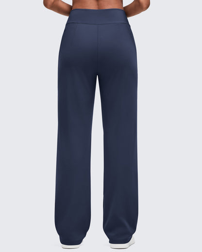 Pantalones de vestir ShiftReady de cintura alta con bolsillos ocultos con cremallera
