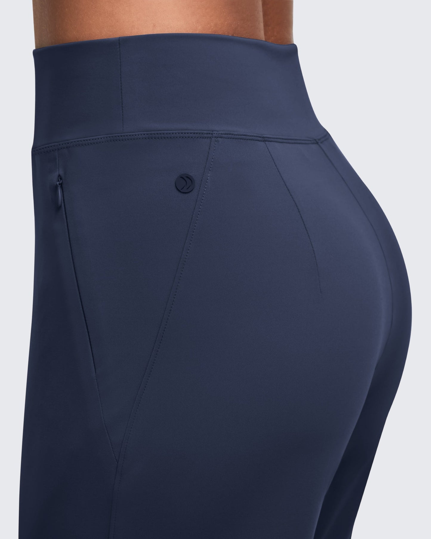 Pantalones de vestir ShiftReady de cintura alta con bolsillos ocultos con cremallera