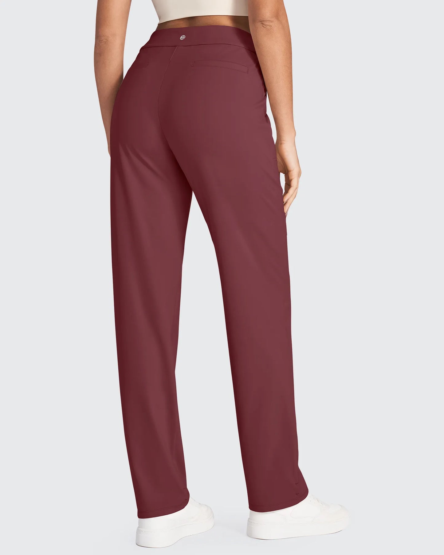 Pantalones de vestir rectos de talle alto ShiftReady Tall
