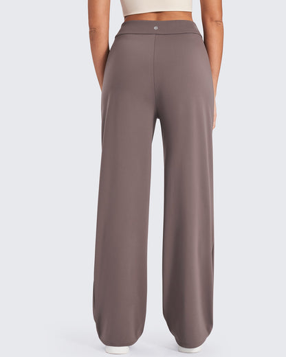 Pantalones de trabajo de pierna ancha y talle alto ShiftReady