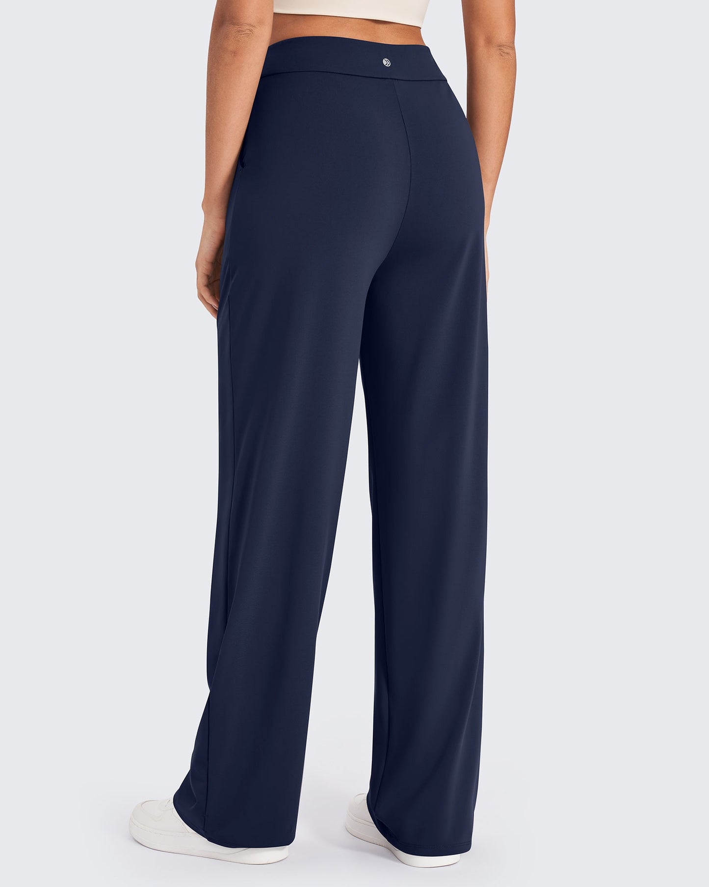Pantalones de trabajo de pierna ancha y talle alto ShiftReady