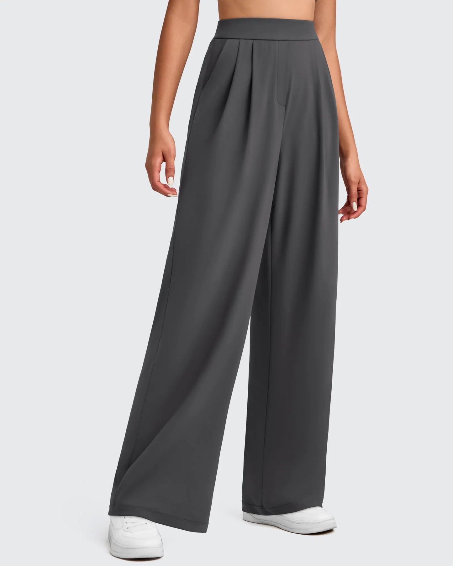 Pantalones Casuales de Vestir de Talle Alto ShiftReady