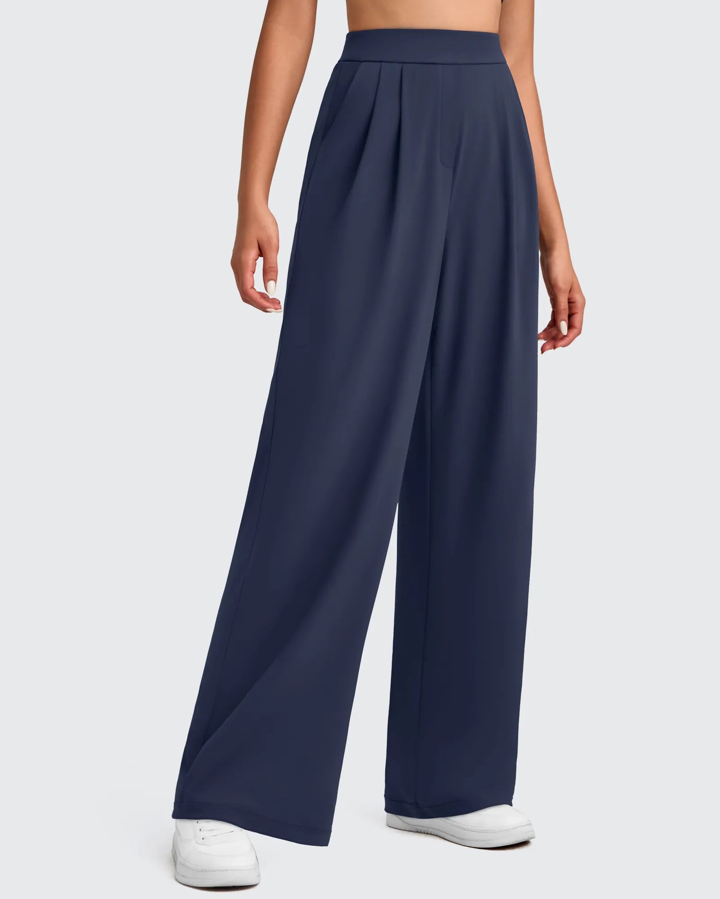 Pantalones Casuales de Vestir de Talle Alto ShiftReady