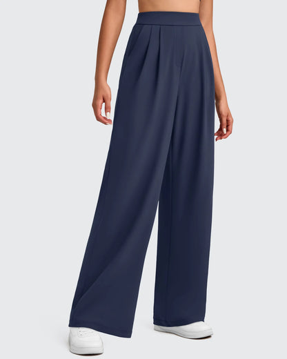 Pantalones Casuales de Vestir de Talle Alto ShiftReady