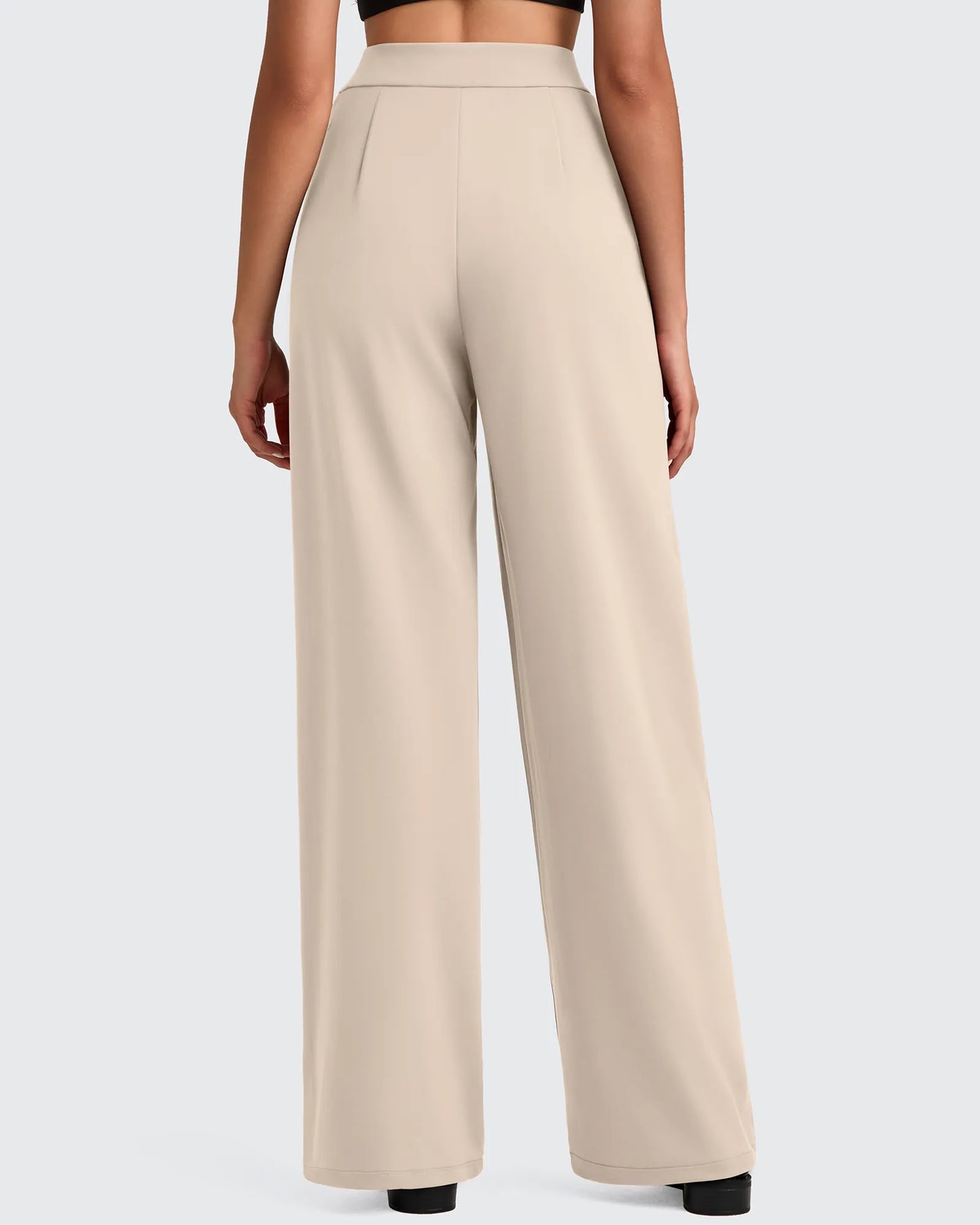 Pantalones Casuales de Vestir de Talle Alto ShiftReady