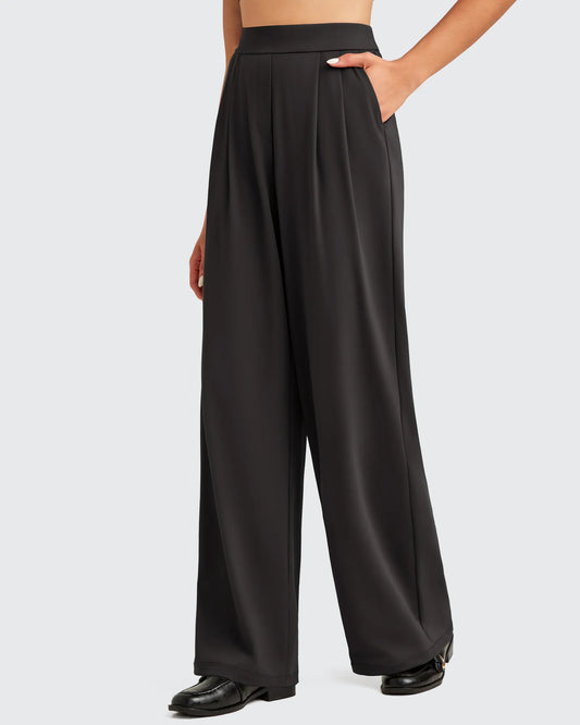 Pantalones Casuales de Vestir de Talle Alto ShiftReady