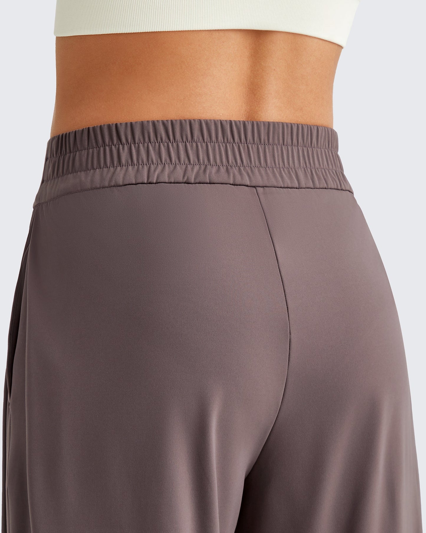 Pantalones de vestir de pernera ancha y talle alto ShiftReady