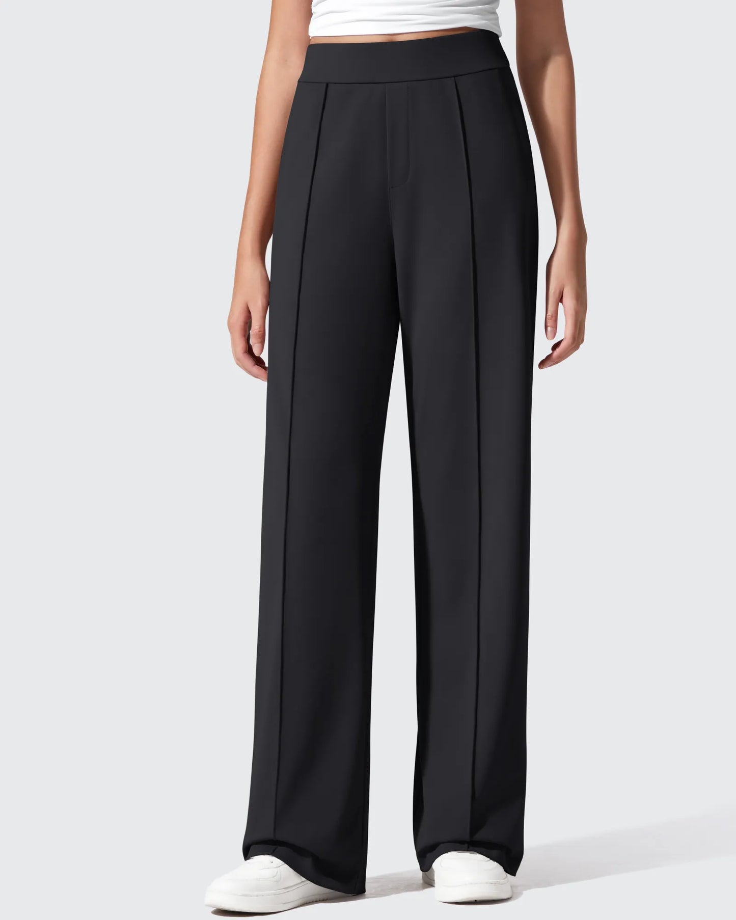 Pantalones de trabajo de pierna ancha con banda elástica ShiftReady Pockets