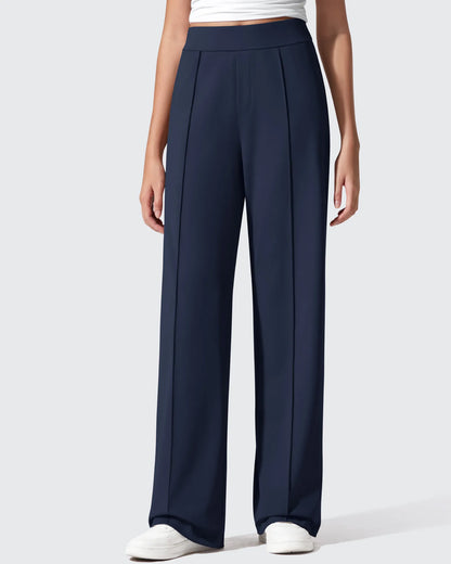 Pantalones de trabajo de pierna ancha con banda elástica ShiftReady Pockets