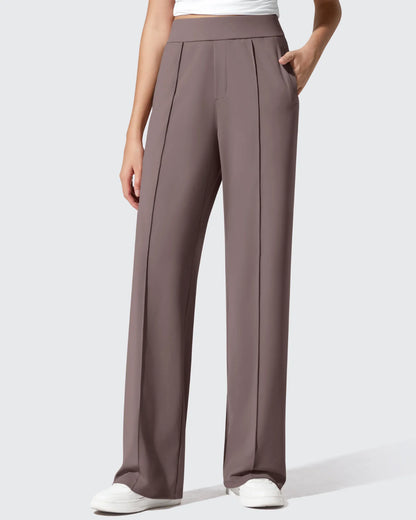 Pantalones de trabajo de pierna ancha con banda elástica ShiftReady Pockets