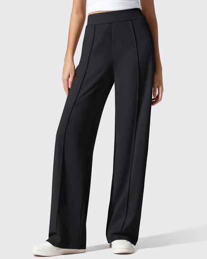 Pantalones de trabajo de pierna ancha con banda elástica ShiftReady Pockets