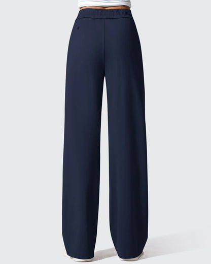 Pantalones de trabajo de pierna ancha con banda elástica ShiftReady Pockets
