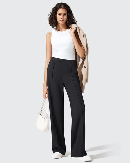Pantalones de trabajo de pierna ancha con banda elástica ShiftReady Pockets
