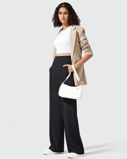 Pantalones de trabajo de pierna ancha con banda elástica ShiftReady Pockets