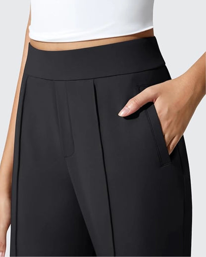 Pantalones de trabajo de pierna ancha con banda elástica ShiftReady Pockets