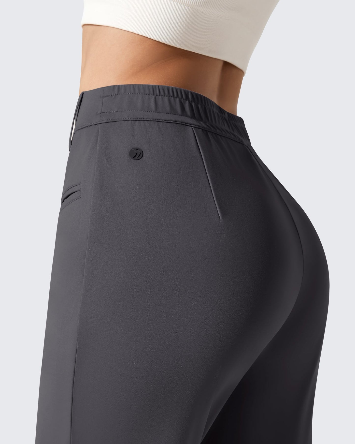 Pantalones de trabajo ShiftReady de pernera recta con bolsillos laterales y cintura elástica