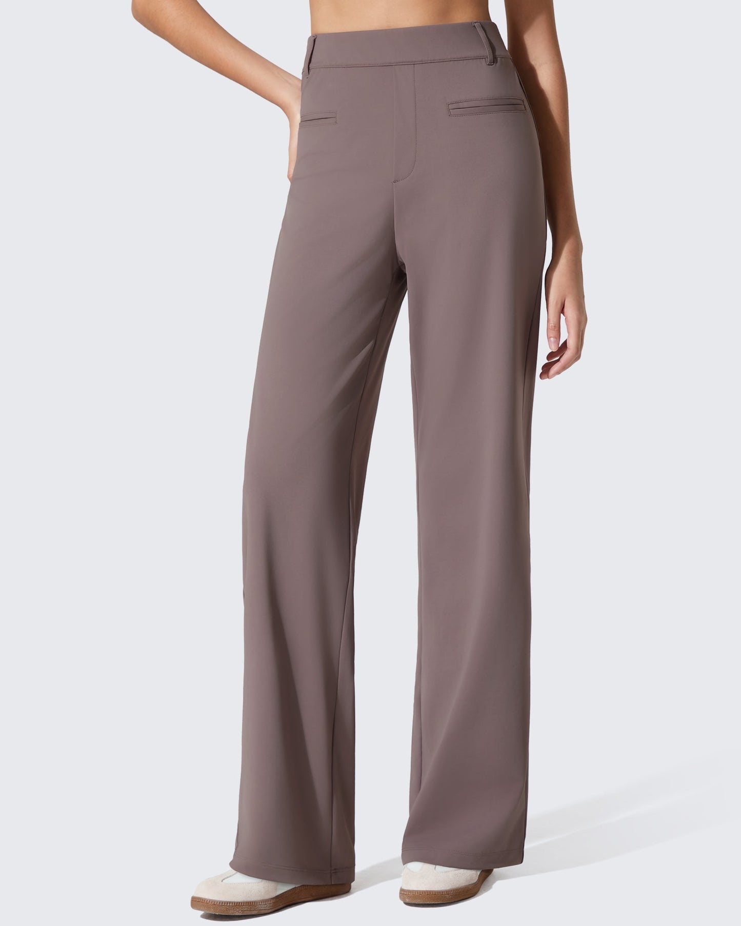Pantalones de trabajo ShiftReady de pernera recta con bolsillos laterales y cintura elástica