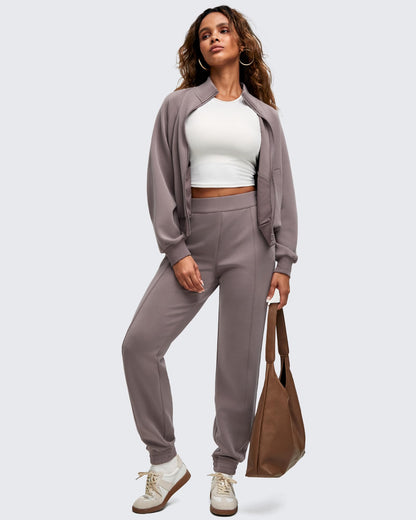 Pantalones Jogger con Bolsillos y Cintura Elástica Smoofit