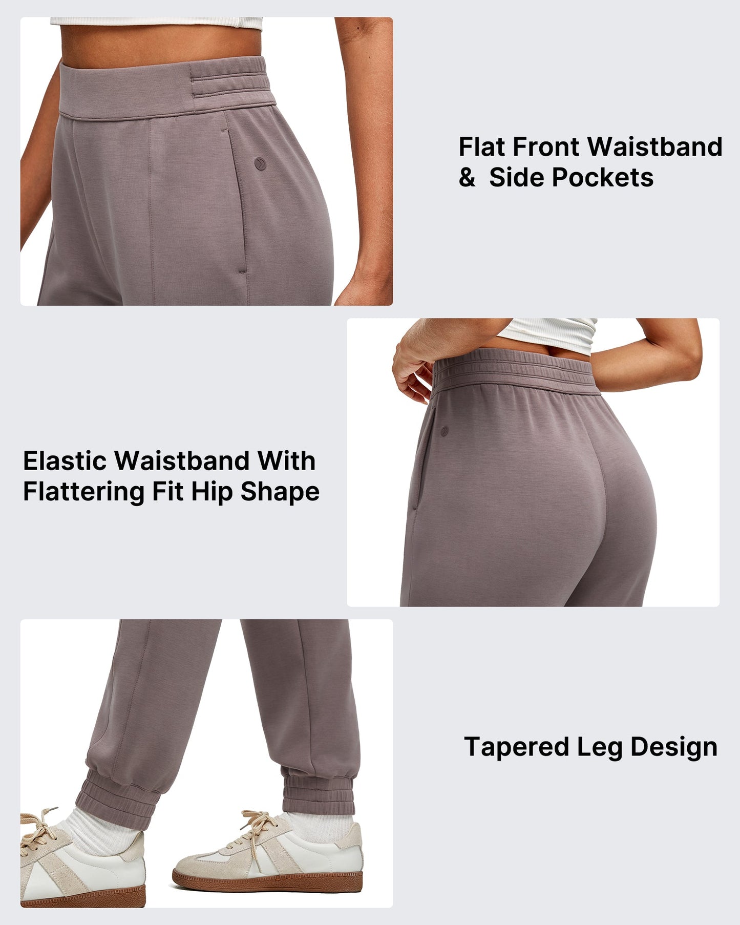 Pantalones Jogger con Bolsillos y Cintura Elástica Smoofit