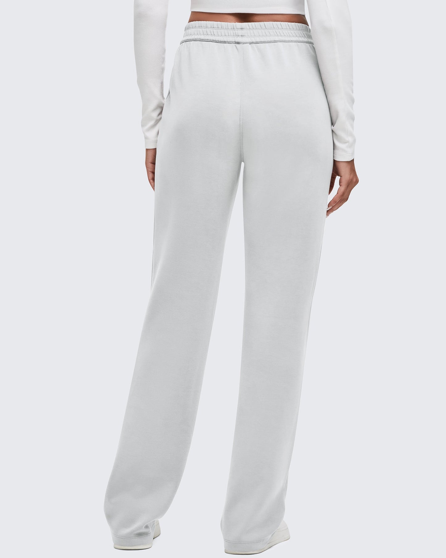 Pantalones de chándal de pernera ancha con cintura elástica Smoofit, corte regular