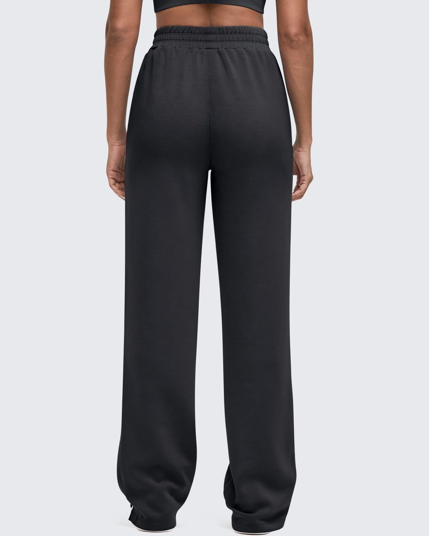 Pantalón de chándal Smoofit de pernera ancha, talle alto y aberturas laterales