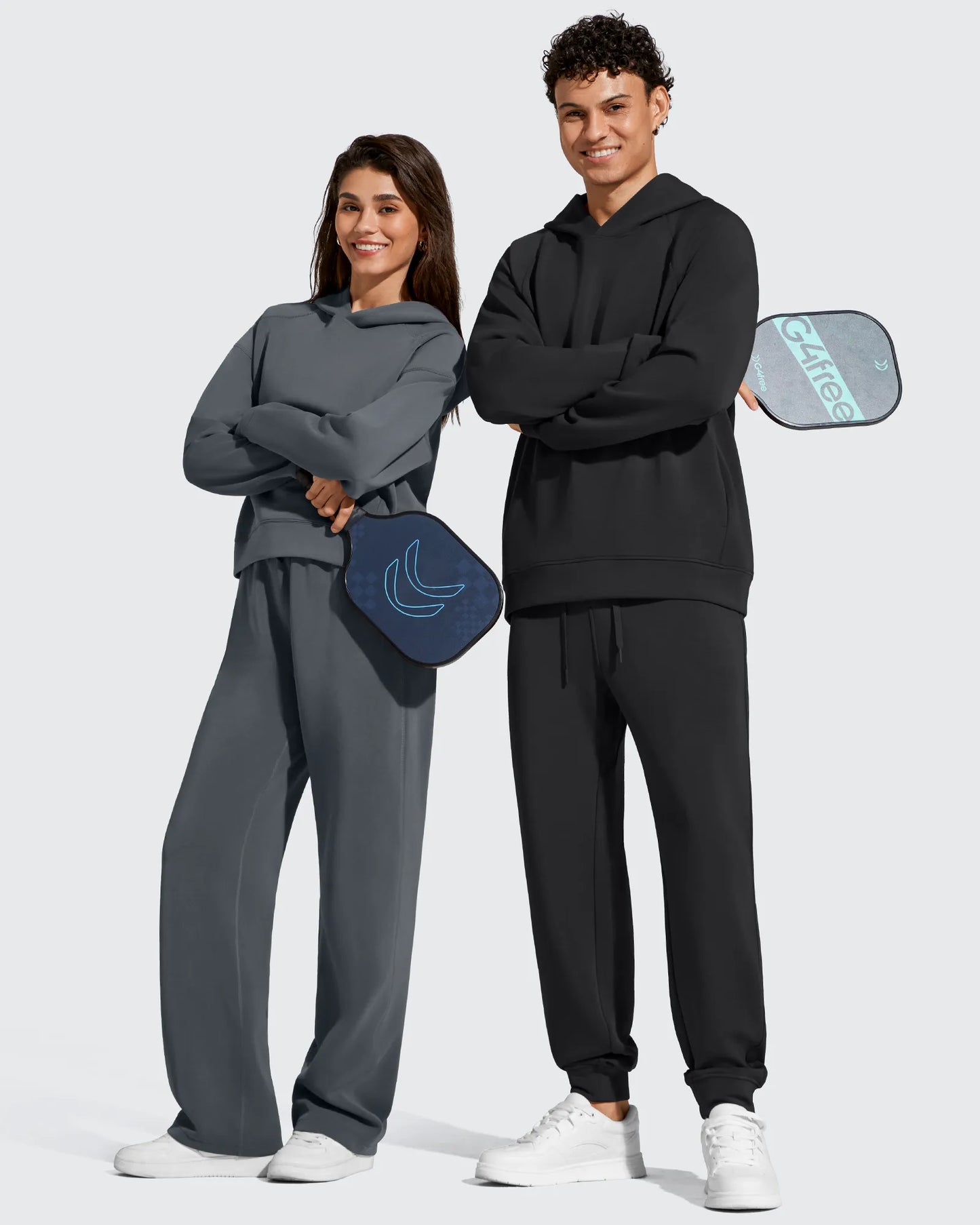 Pantalones de chándal térmicos con cordón y forro polar para hombre Smoofit