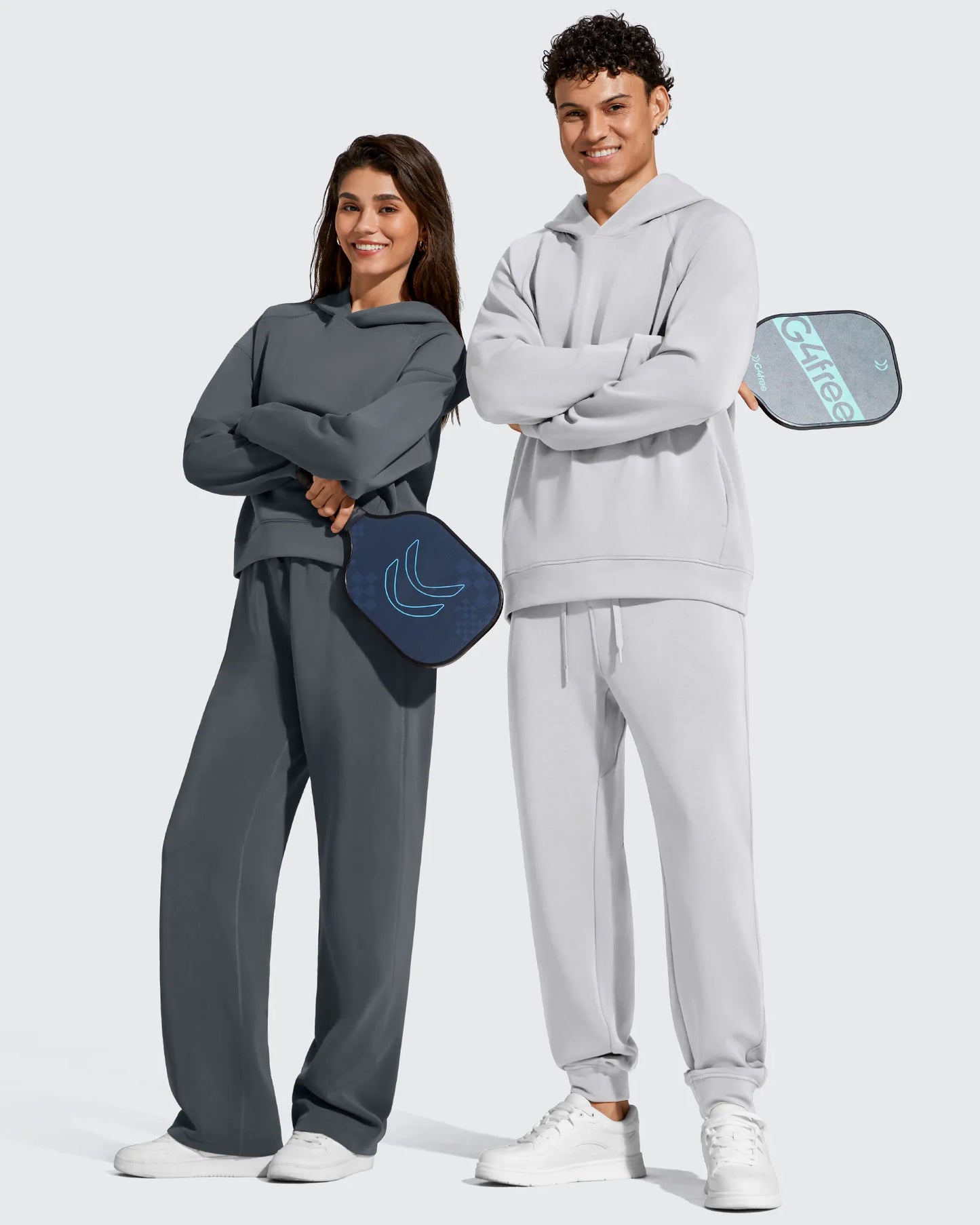 Pantalones de chándal térmicos con cordón y forro polar para hombre Smoofit