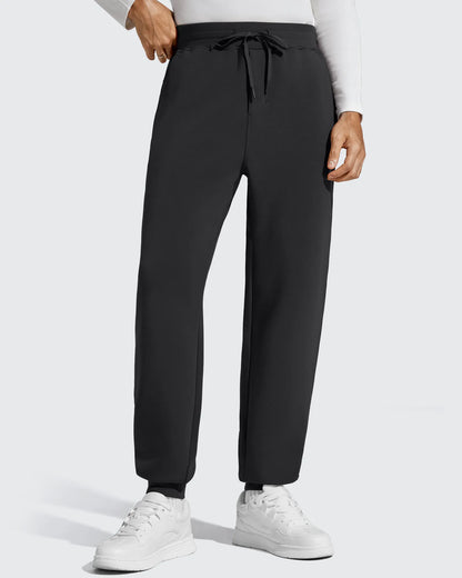 Pantalones de chándal térmicos con cordón y forro polar para hombre Smoofit