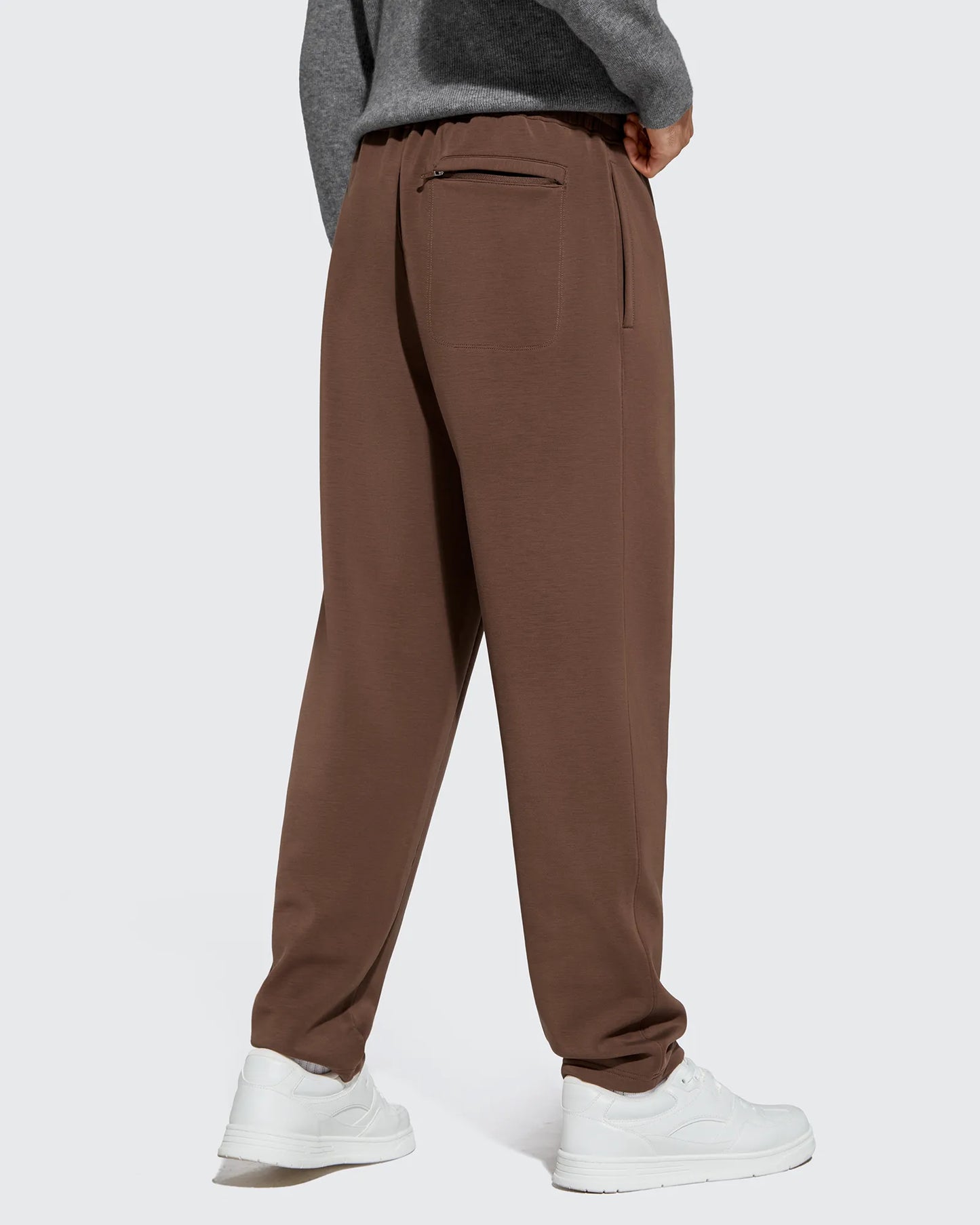 Pantalones de chándal térmicos con cordón y forro polar para hombre Smoofit
