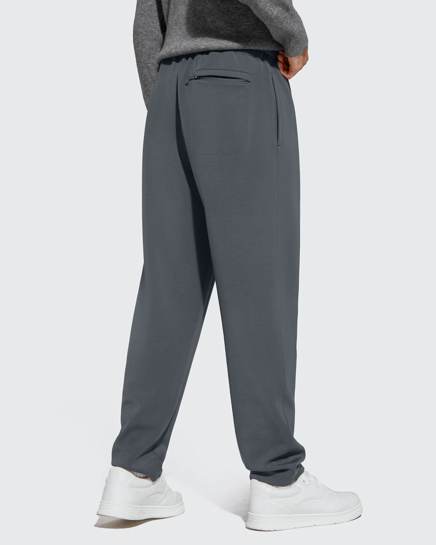 Pantalones de chándal térmicos con cordón y forro polar para hombre Smoofit