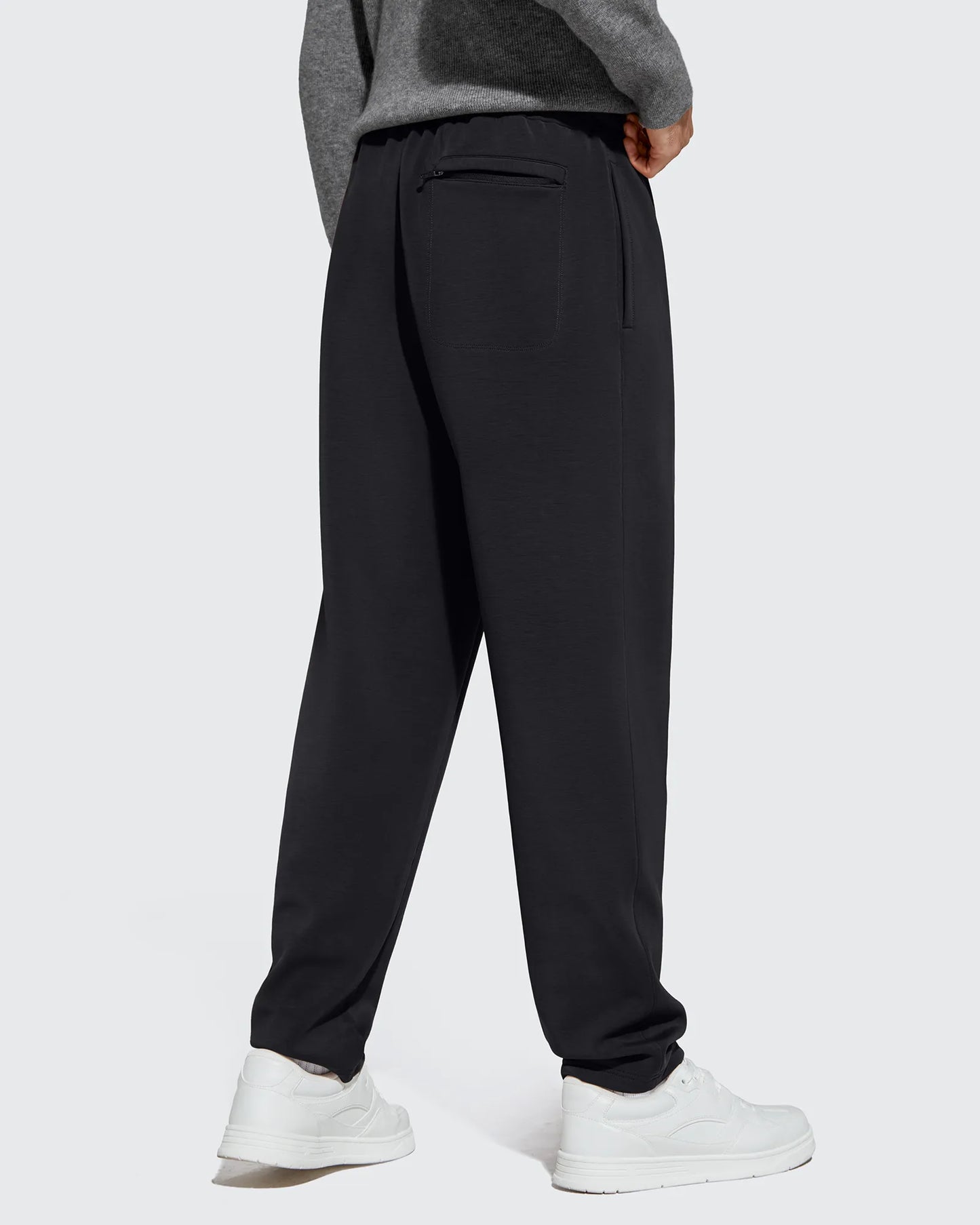 Pantalones de chándal térmicos con cordón y forro polar para hombre Smoofit